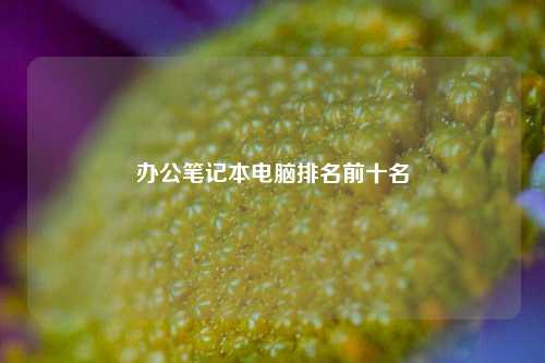 办公笔记本电脑排名前十名  第1张